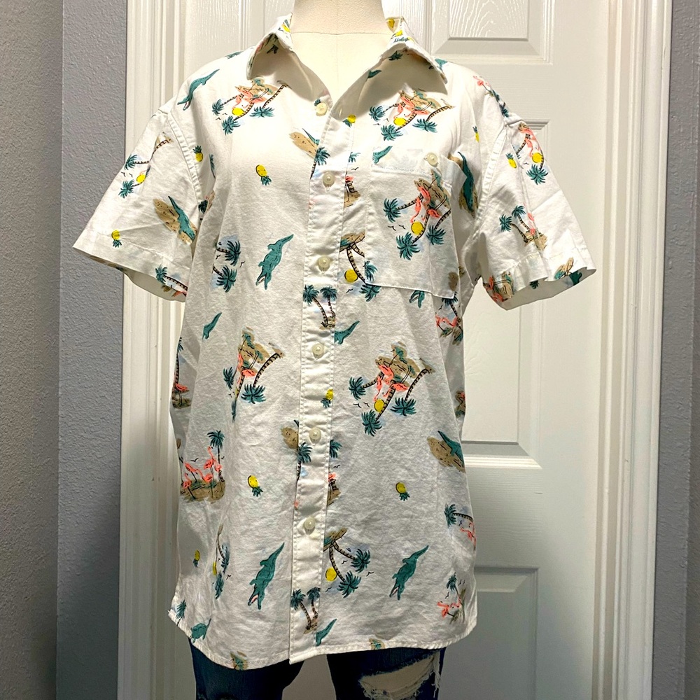 Flamingo button up .